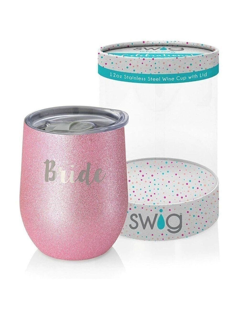 Swig Celebrations 12 Oz Wine - Bride